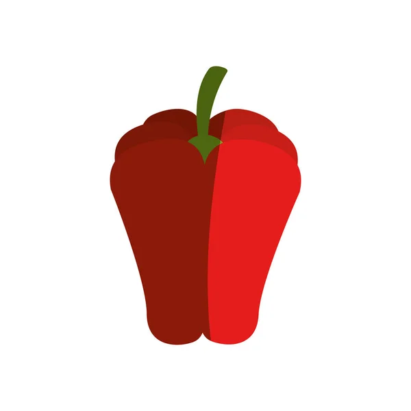 Icono de verduras frescas aisladas — Vector de stock