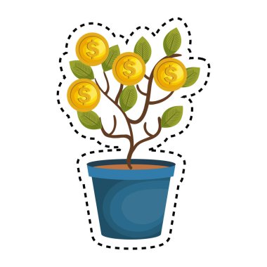 paraları ile para bitki