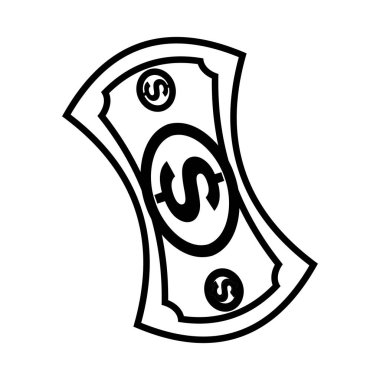 Fatura para izole simgesi