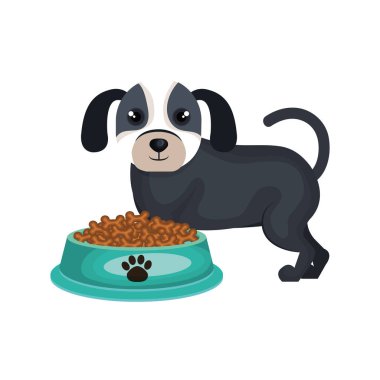 köpek gıda ürün yalıtılmış simgesi