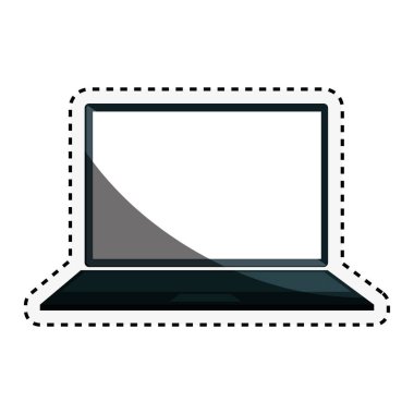 dizüstü bilgisayar izole kutsal kişilerin resmi