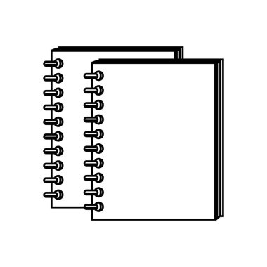 dizüstü okul izole simgesi