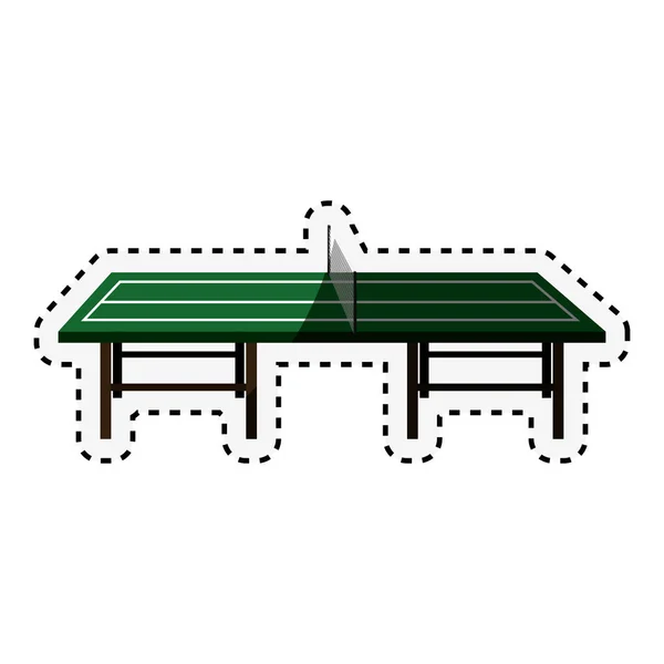 Ping pong tablo simgesini — Stok Vektör