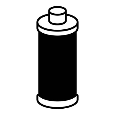 düzeyde izole pil simgesi