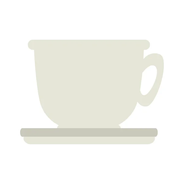 Coffee cup drink isolated icon — Stock Vector