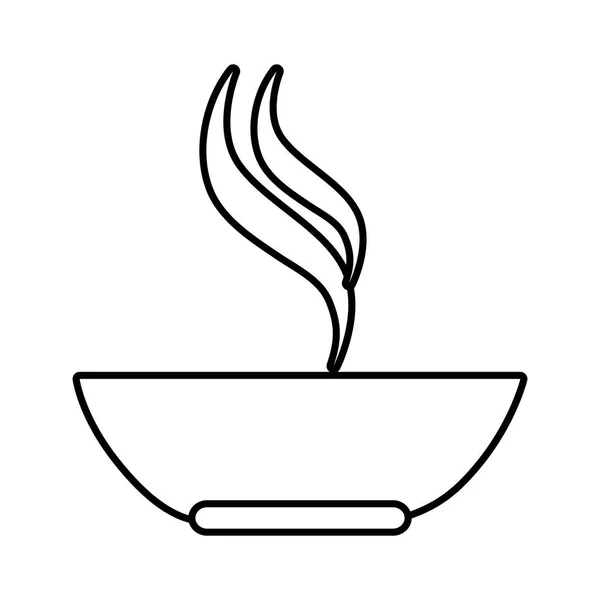Изолированная икона супа — стоковый вектор