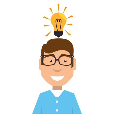 insan avatar karakteri izole edilmiş simge