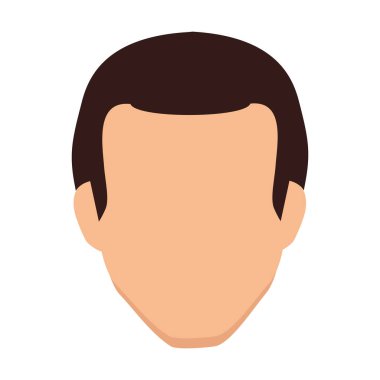 insan avatar karakteri izole edilmiş simge