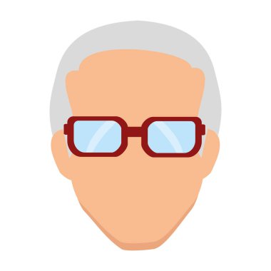 insan avatar karakteri izole edilmiş simge