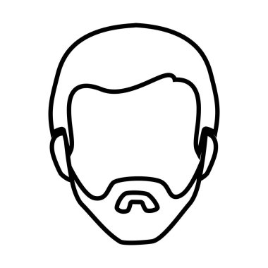 insan avatar karakteri izole edilmiş simge