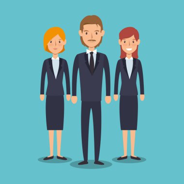 iş insanlar karakterler simgesini