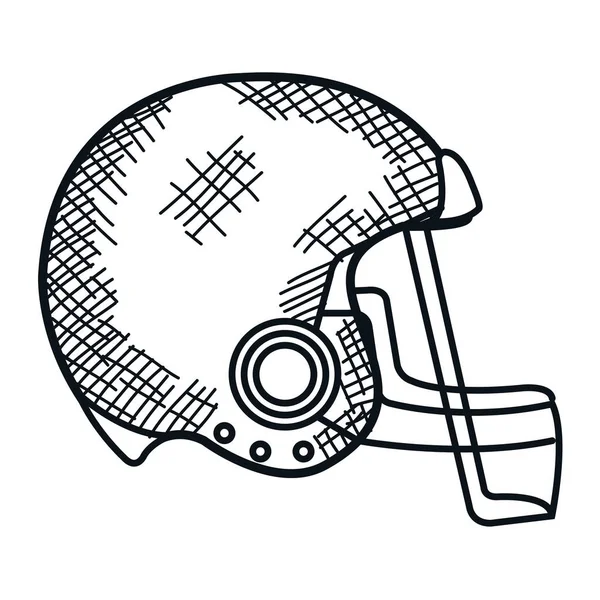 American football league icon — Stock Vector