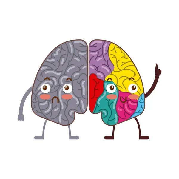 Icono del cerebro humano — Vector de stock