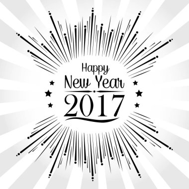 Mutlu yeni yıl 2017 poster