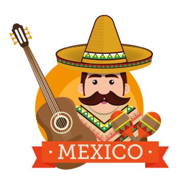 Meksika kültür geleneksel poster