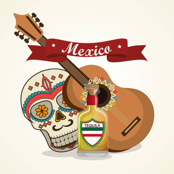 Мексиканская культура традиционный плакат
