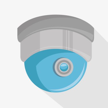 CCTV kamera kubbe simgesi