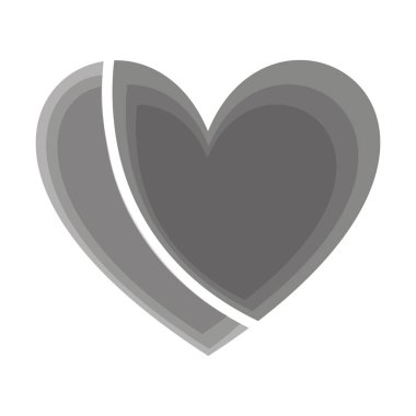 kalp tıbbi izole simgesi