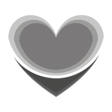 kalp tıbbi izole simgesi