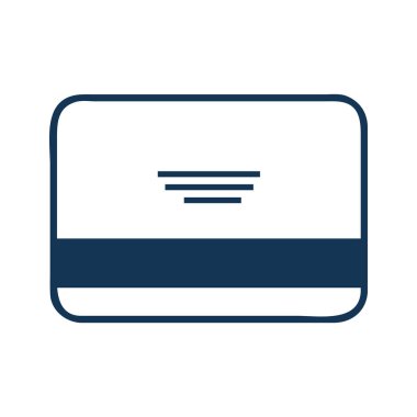 kredi kartı izole simgesi