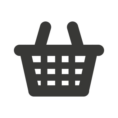 alışveriş sepeti ticari simgesi