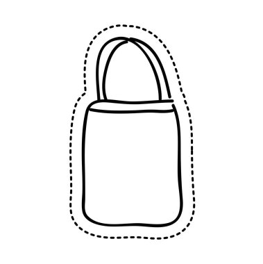 çanta kadın çizim simgesi