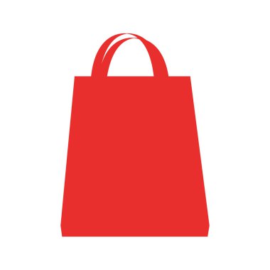 alışveriş çantası izole simgesi