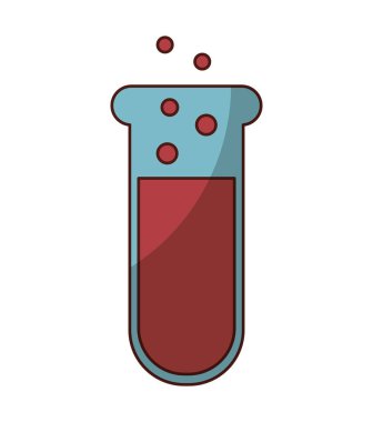 tüp testi izole simgesi