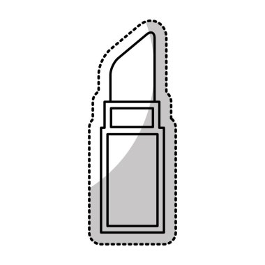 kalıcı makyaj ruj izole simgesi