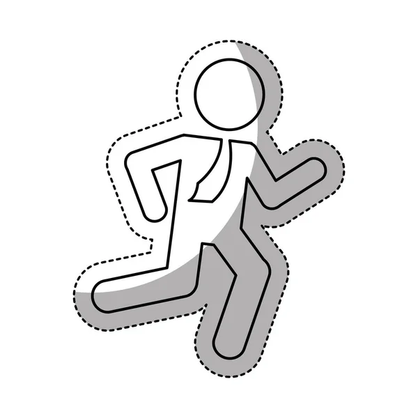 Zakenman avatar geïsoleerde pictogram — Stockvector