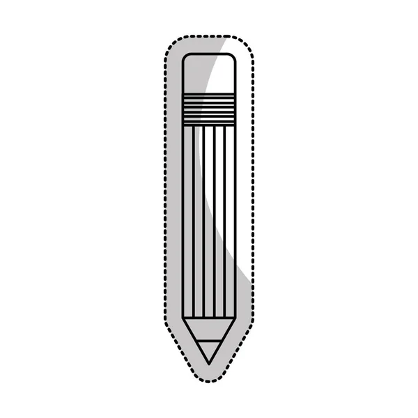 鉛筆学校供給アイコン — ストックベクタ