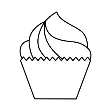 lezzetli tatlı kek simgesi