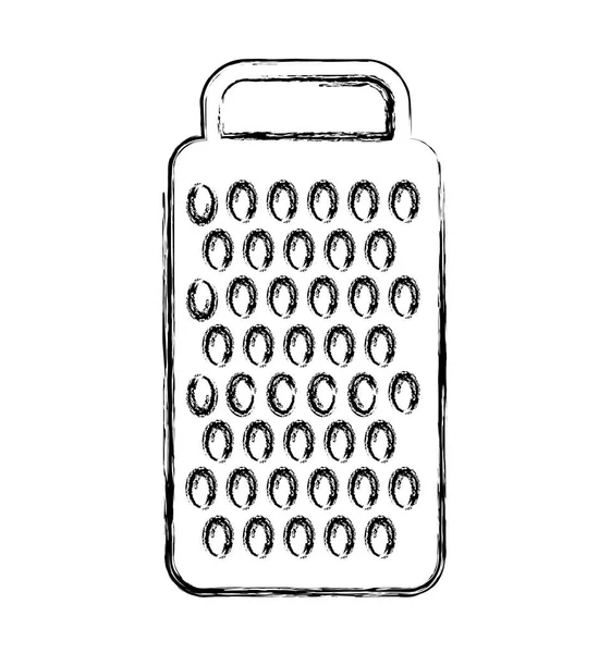 Metal Hand Grater Kitchen Tool Isolated Stock Vector (Royalty Free