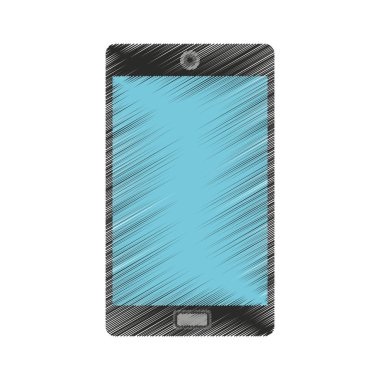 Smartphone teknoloji satırı simgesi