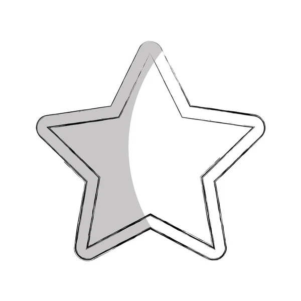 Estrella icono símbolo favorito — Vector de stock