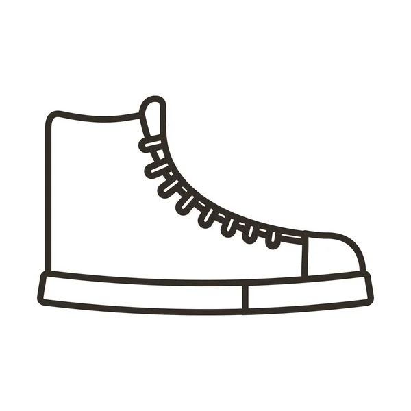 Ayakkabı genç stil ikonu — Stok Vektör