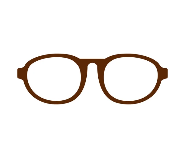 Ojo gafas icono de estilo — Archivo Imágenes Vectoriales