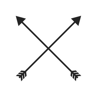 ok simgesi olan zarif çerçeve