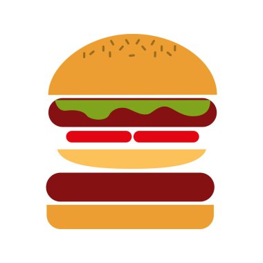 Hamburger lokanta simgesi