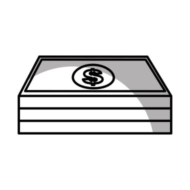 Bill Doları izole simgesi