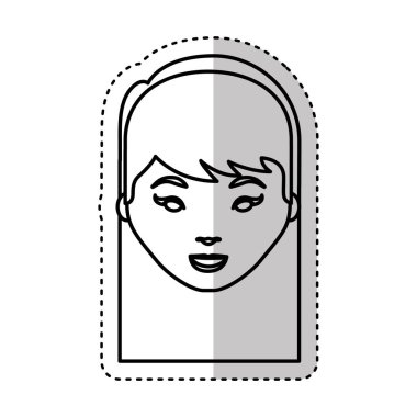 genç kadın avatar karakter