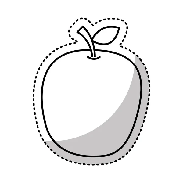 Świeże owoce ikona rysunku — Wektor stockowy