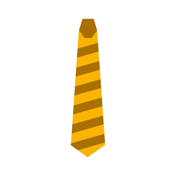 Краватка елегантна ізольована іконка — стоковий вектор