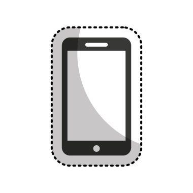 Smartphone teknoloji satırı simgesi