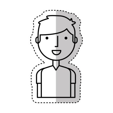 genç adam avatar karakter