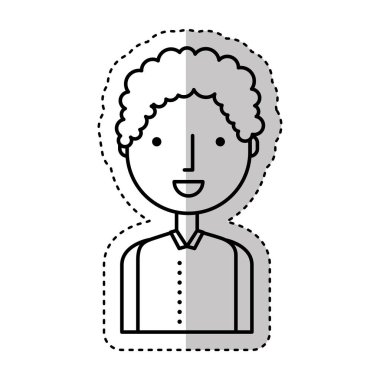 genç adam avatar karakter