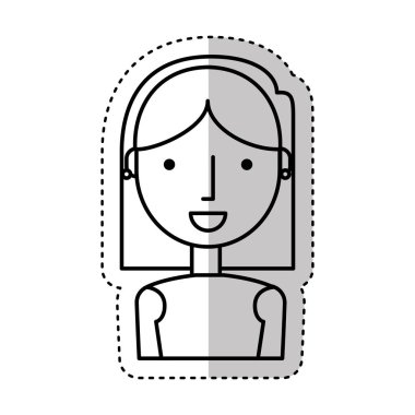 genç kadın avatar karakter