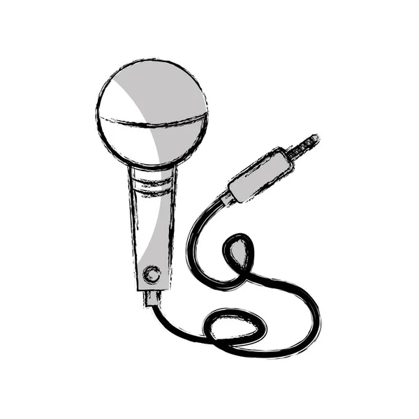 Icône du dispositif de son microphone Illustrations De Stock Libres De Droits