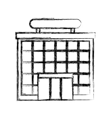 Havaalanı terminal binası simgesi
