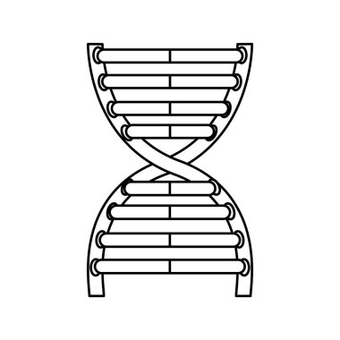 DNA molekülü izole simgesi